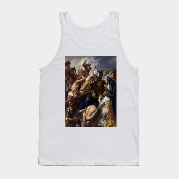 The Carrying of the Cross by Jacob Jordaens Tank Top by Classic Art Stall